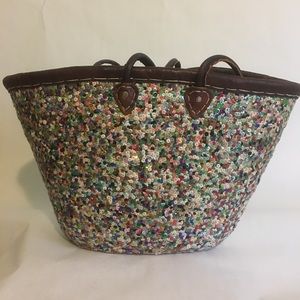 Colorful Sequin Tote Bag